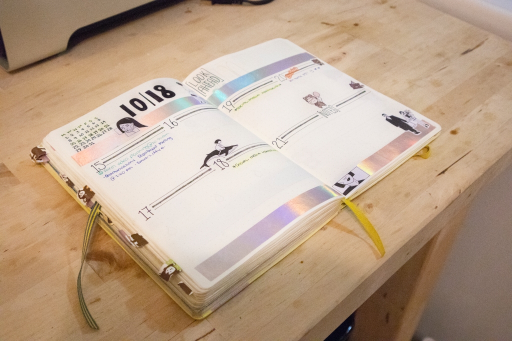 My favourite bullet journal layouts (so far!)